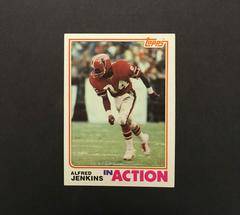 Alfred Jenkins #282 Football Cards 1982 Topps Prices