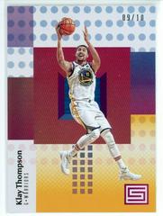 Klay Thompson [Gold] #52 Basketball Cards 2017 Panini Status Prices