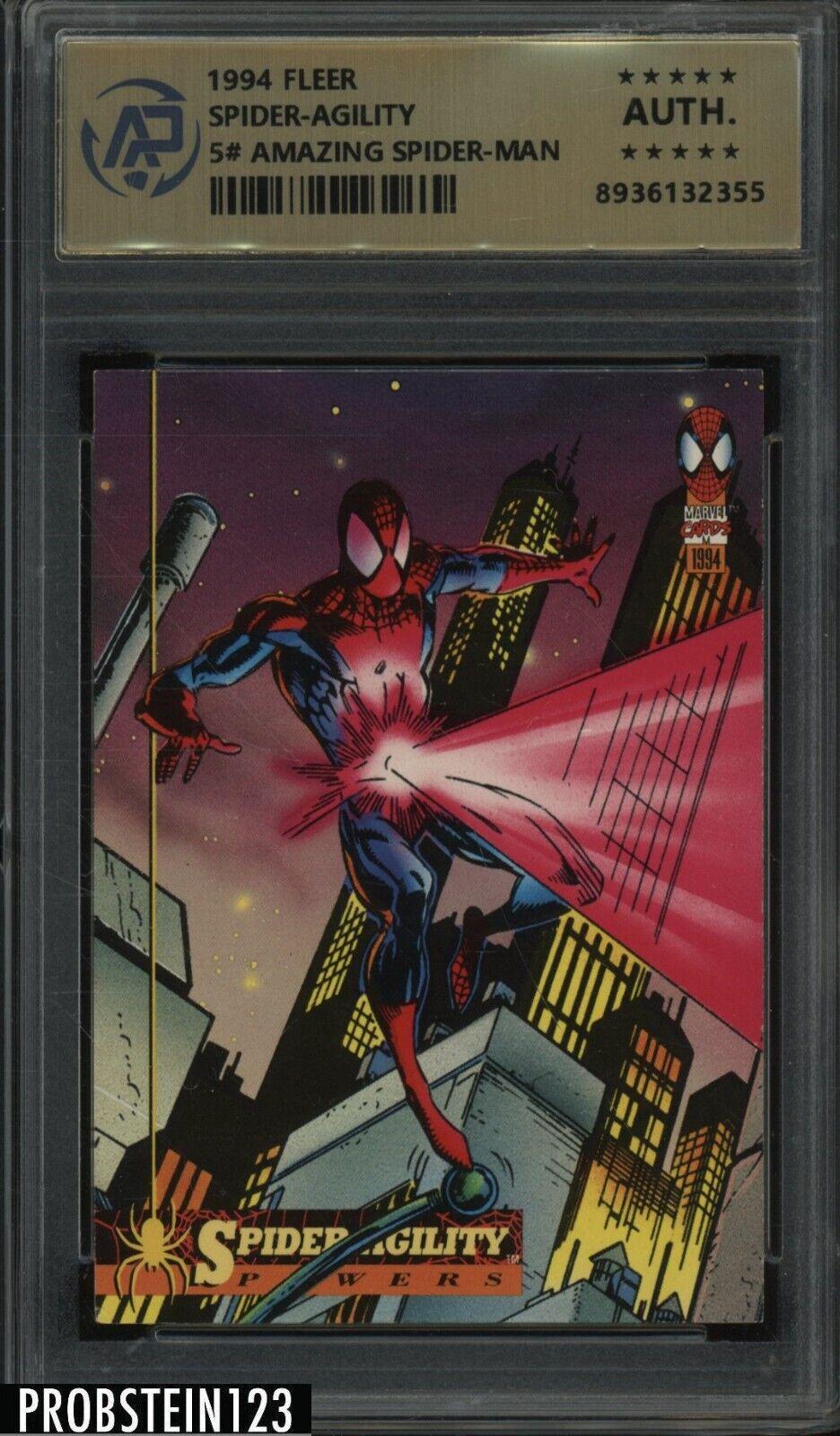 Spider-Agility #5 Marvel 1994 Fleer Amazing Spider-Man