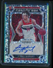 Corey Kispert #FBR-COR Basketball Cards 2021 Panini Prizm Fast Break Rookie Autographs Prices