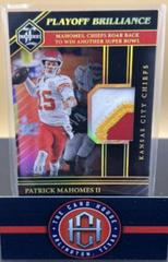 Patrick Mahomes II [Gold Spotlight] #10 Football Cards 2023 Panini Limited Playoff Brilliance Prices