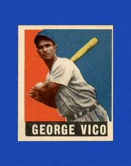 George Vico #47 Baseball Cards 1948 Leaf Prices