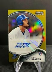 Mike Moustakas [Gold Refractor] #13 Baseball Cards 2011 Bowman Sterling Rookie Autographs Prices