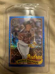 Manny Machado [Blue] #T89C-5 Baseball Cards 2024 Topps 1989 Chrome Silver Pack Prices