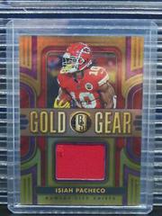 Isiah Pacheco [Rose Gold] #GG-IP Football Cards 2023 Panini Gold Standard Gear Prices