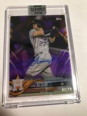 Jose Altuve [Autograph Purple] #JA Baseball Cards 2018 Topps Clearly Authentic Prices