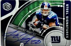 Jeremy Shockey [Neon] #SS-JS Football Cards 2022 Panini Elements Steel Signatures Prices