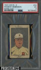Wilbert Robinson [Hand Cut] Baseball Cards 1923 W515 2 Prices