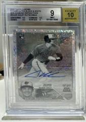 Adley Rutschman [Black & White Mini Diamond] #RA-AR Baseball Cards 2023 Topps Chrome Rookie Autographs Prices