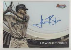 Lewis Brinson Baseball Cards 2017 Bowman's Best Monochrome Autograph Prices