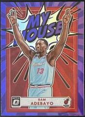 Bam Adebayo [Purple] #16 Basketball Cards 2020 Panini Donruss Optic My House Prices