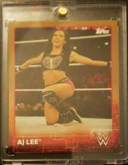 AJ Lee [Gold] Wrestling Cards 2015 Topps WWE Prices