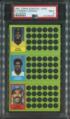 Cesar Cedeno, Dave Concepcion, Dave Parker Baseball Cards 1981 Topps Scratch Offs Prices