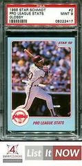 Pro League Stats [Glossy] Baseball Cards 1988 Star Schmidt Prices