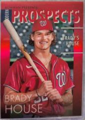 Brady House [Red] Baseball Cards 2023 Bowman Modern Prospects Prices