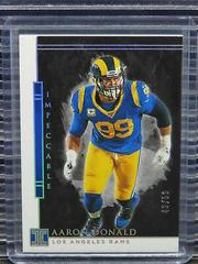 Aaron Donald [Silver] #56 Football Cards 2020 Panini Impeccable Prices