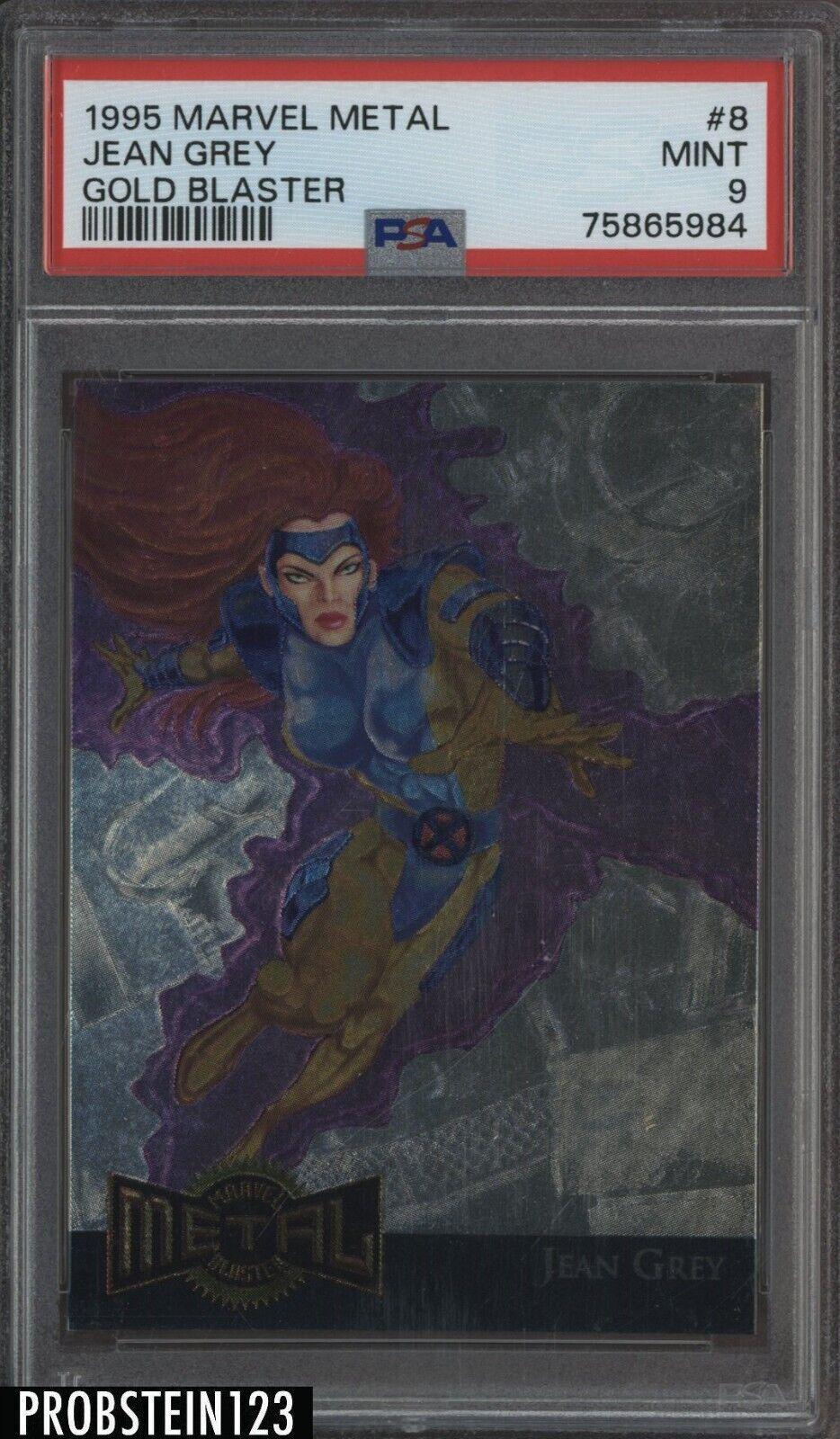 Jean Grey [Gold] #8 Marvel 1995 Metal Blaster