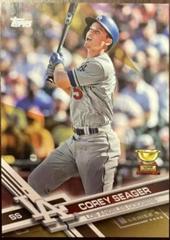 Corey Seager [Swinging Gold] Baseball Cards 2017 Topps Prices