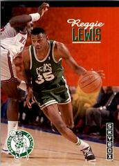 Reggie Lewis #15 Basketball Cards 1992 Skybox Prices