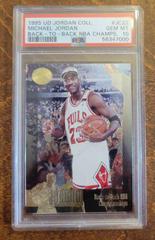 Michael [Back to Back NBA Championships] Basketball Cards 1995 Upper Deck Jordan Collection Prices