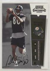 Plaxico Burress [Autograph] #108 Football Cards 2000 Playoff Contenders Prices