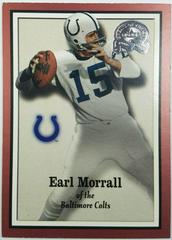 Earl Morrall #11 Football Cards 2000 Fleer Greats of the Game Prices