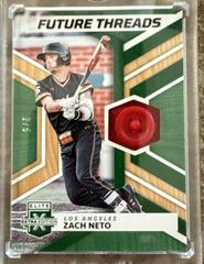 Zach Neto [Emerald] #FT-ZN Baseball Cards 2022 Panini Elite Extra Edition Future Threads Prices
