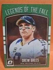 Drew Brees Football Cards 2016 Panini Donruss Optic Legends of the Fall Prices