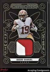 Deebo Samuel [Yellow] Football Cards 2022 Panini Obsidian Atomic Material Prices