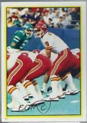 Bill Kenney [Coming Soon] #51 Football Cards 1985 Topps Stickers Prices