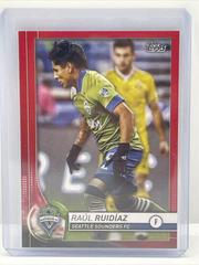 Raul Ruidiaz [Red] #102 Soccer Cards 2020 Topps MLS Prices