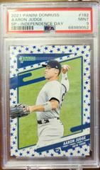 Aaron Judge [SP Variation Independence Day] #182 Baseball Cards 2021 Panini Donruss Prices