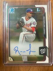 Reynaldo Lopez Baseball Cards 2015 Bowman Chrome Autograph Prospect Prices