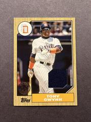 Tony Gwynn #87R-TG Baseball Cards 2022 Topps 1987 Relics Prices