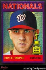 Bryce Harper [Purple Refractor] #HC50 Baseball Cards 2013 Topps Heritage Chrome Prices