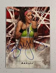 Bayley #A-BA Wrestling Cards 2018 Topps WWE Road To Wrestlemania Autographs Prices