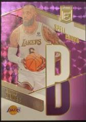 LeBron James [Purple] Basketball Cards 2022 Panini Donruss Elite Spellbound Prices