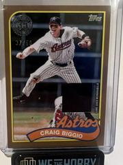 Craig Biggio [Gold] Baseball Cards 2024 Topps 1989 Relic Prices