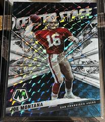 Joe Montana [White Mosaic] Football Cards 2021 Panini Mosaic Center Stage Prices