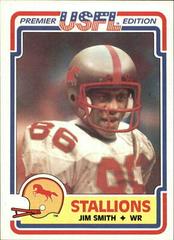 Jim Smith #15 Football Cards 1984 Topps USFL Prices