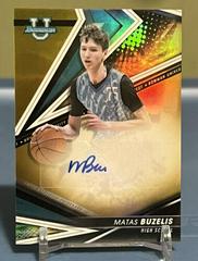 Matas Buzelis [Gold] #BOA-MB Basketball Cards 2022 Bowman University Best of Autographs Prices
