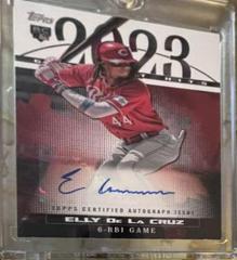 Elly De La Cruz #GHA-EDLC Baseball Cards 2024 Topps Greatest Hits Autograph Prices