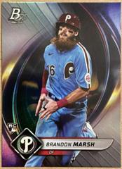 Brandon Marsh #4 Baseball Cards 2022 Bowman Platinum Prices