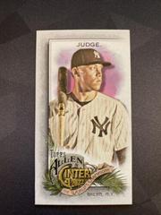 Aaron Judge [Mini Exclusive] #361 Baseball Cards 2022 Topps Allen & Ginter Prices