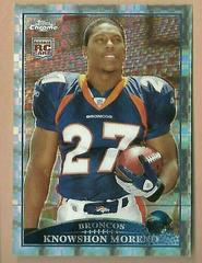 Knowshon Moreno [Refractor] Football Cards 2009 Topps Chrome Prices