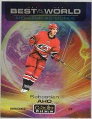 Sebastian Aho #BW-7 Hockey Cards 2020 O Pee Chee Platinum Best in the World Prices