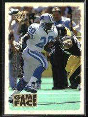 Barry Sanders #GF2 Football Cards 1996 Upper Deck Game Face Prices