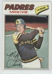 Mike Ivie #325 Baseball Cards 1977 Topps Prices