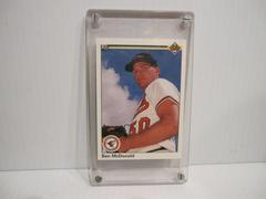 Ben McDonald [Orioles Logo] #54 Baseball Cards 1990 Upper Deck Prices