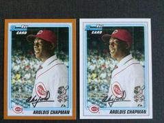 Aroldis Chapman [Orange] Baseball Cards 2010 Bowman Prospects Prices